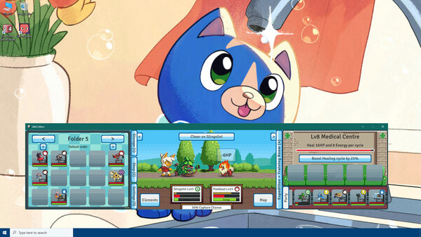 Игра Idle Critter Adventure, скриншот