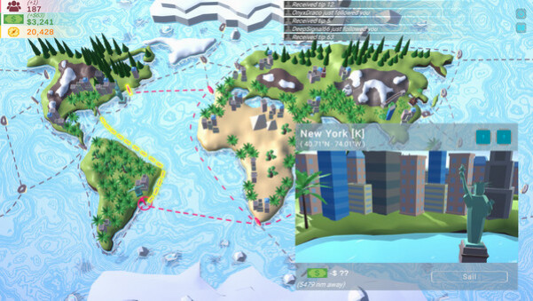 Игра Idle Моряк, скриншот