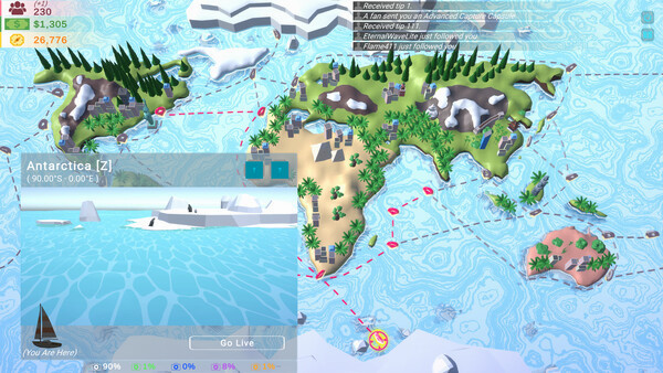 Игра Idle Моряк, скриншот