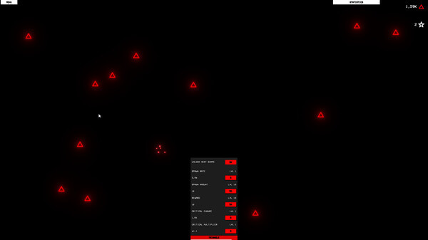 Игра Idle Shapes, скриншот