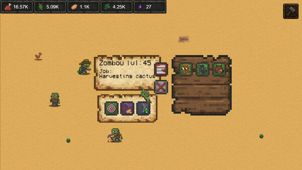 Игра IdleZomb, скриншот