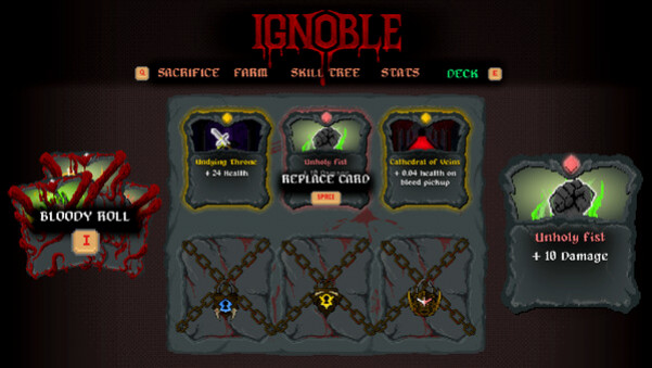 Игра IGNOBLE, скриншот