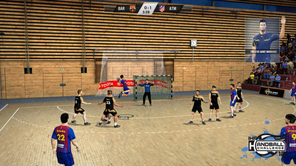 Игра IHF Handball Challenge 12, скриншот