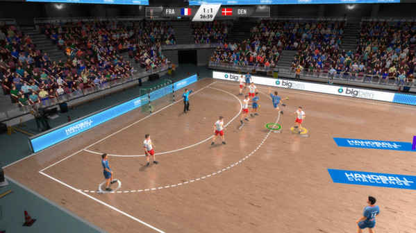 Игра IHF Handball Challenge 14, скриншот