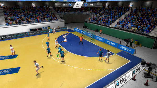 Игра IHF Handball Challenge 14, скриншот