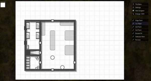 Игра Illwinter's Floorplan Generator, скриншот