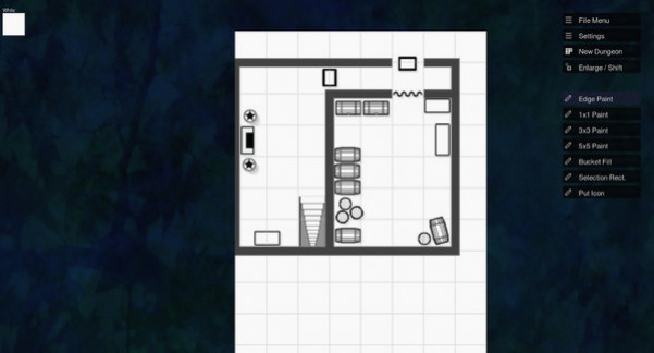 Игра Illwinter's Floorplan Generator, скриншот