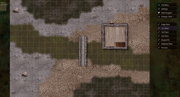 Игра Illwinter's Floorplan Generator, скриншот