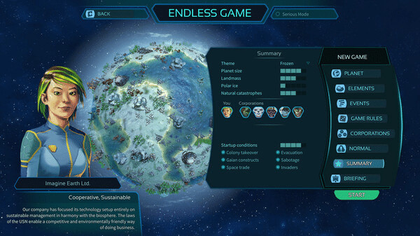 Игра Imagine Earth, скриншот