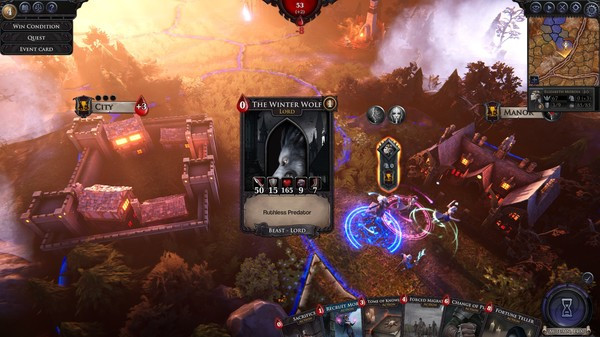Игра Immortal Realms: Vampire Wars - Fangs and Bones, скриншот