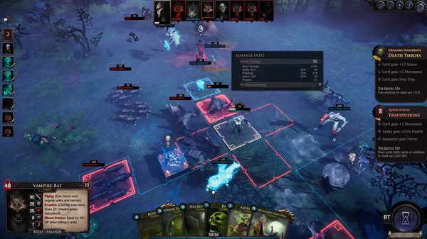 Игра Immortal Realms: Vampire Wars, скриншот