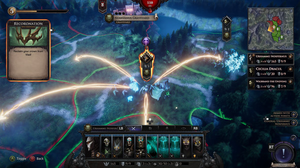 Игра Immortal Realms: Vampire Wars, скриншот