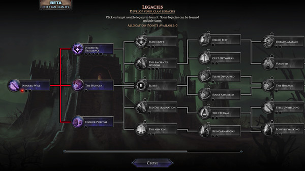 Игра Immortal Realms: Vampire Wars, скриншот