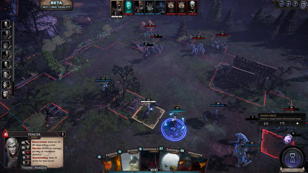 Игра Immortal Realms: Vampire Wars, скриншот