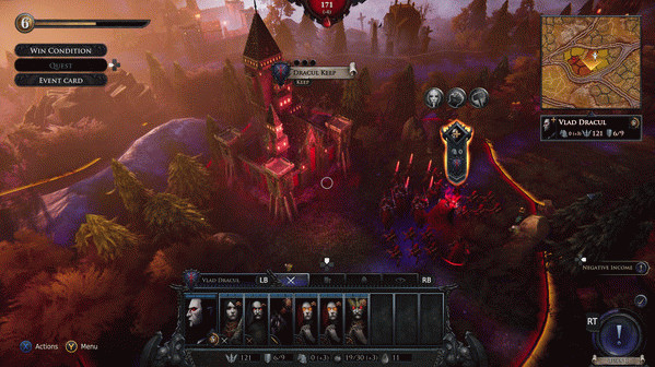 Игра Immortal Realms: Vampire Wars, скриншот