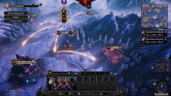Игра Immortal Realms: Vampire Wars, скриншот