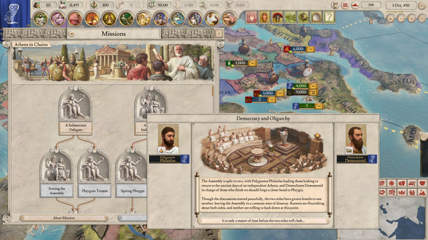Игра Imperator: Rome - Magna Graecia Content Pack, скриншот