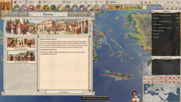 Игра Imperator: Rome - Magna Graecia Content Pack, скриншот