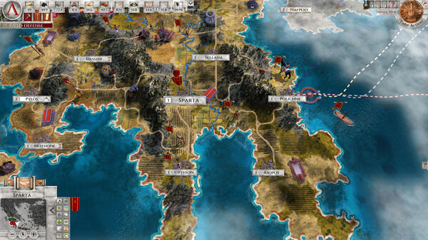 Игра Imperiums: Greek Wars, скриншот