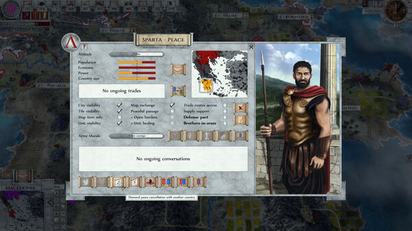 Игра Imperiums: Greek Wars, скриншот