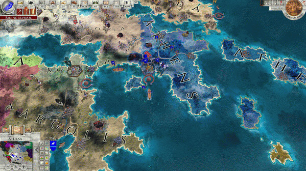 Игра Imperiums: Greek Wars, скриншот