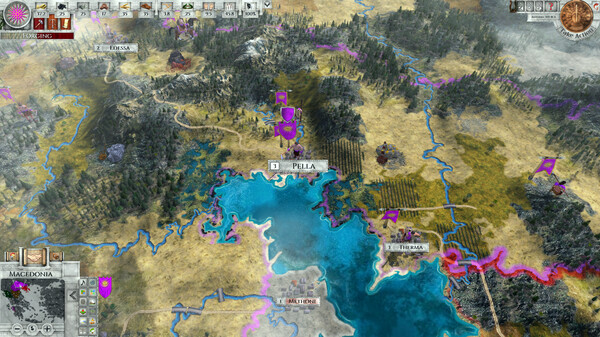 Игра Imperiums: Greek Wars, скриншот