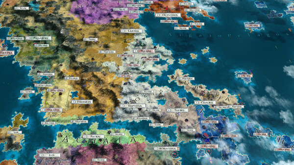 Игра Imperiums: Greek Wars, скриншот
