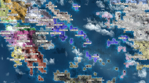 Игра Imperiums: Greek Wars, скриншот