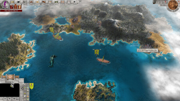 Игра Imperiums: Greek Wars, скриншот