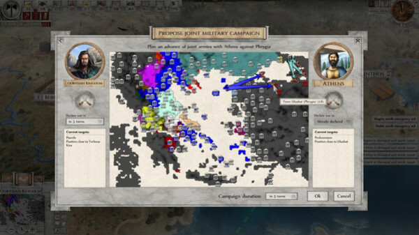 Игра Imperiums: Greek Wars, скриншот