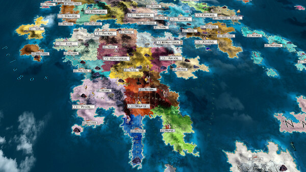 Игра Imperiums: Greek Wars, скриншот