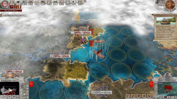Игра Imperiums: Rise of Caesar, скриншот
