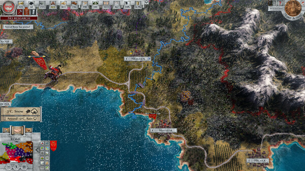 Игра Imperiums: Rise of Caesar, скриншот