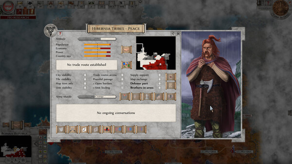 Игра Imperiums: Rise of Caesar, скриншот