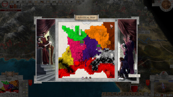 Игра Imperiums: Rise of Caesar, скриншот