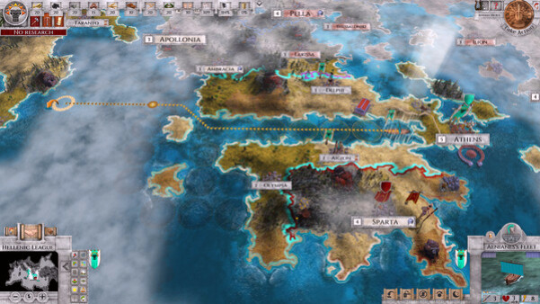 Игра Imperiums: Rome vs Carthage, скриншот