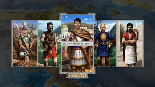 Игра Imperiums: Rome vs Carthage, скриншот