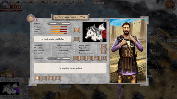Игра Imperiums: Rome vs Carthage, скриншот