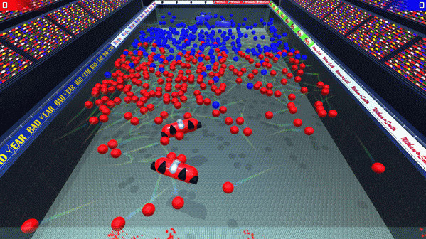 Игра Impossiball, скриншот