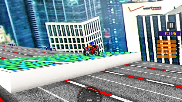 Игра Impossible Moto Sim, скриншот