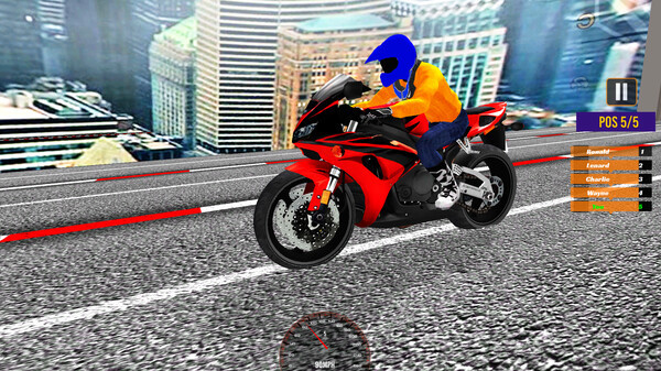 Игра Impossible Moto Sim, скриншот