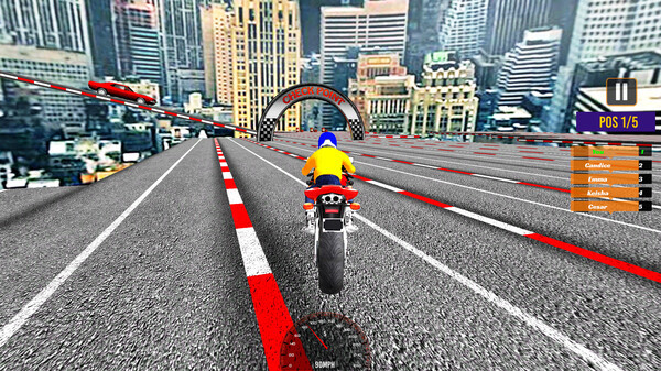 Игра Impossible Moto Sim, скриншот