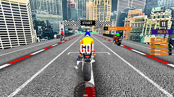 Игра Impossible Moto Sim, скриншот
