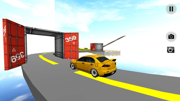 Игра Impossible Stunts, скриншот