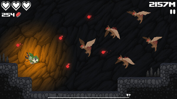 Игра Incaved Runner, скриншот