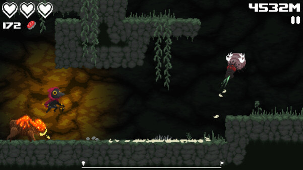 Игра Incaved Runner, скриншот