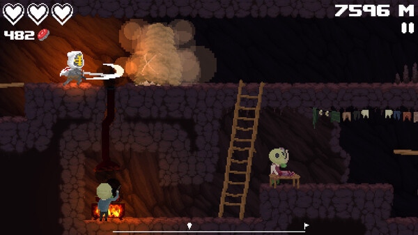 Игра Incaved Runner, скриншот
