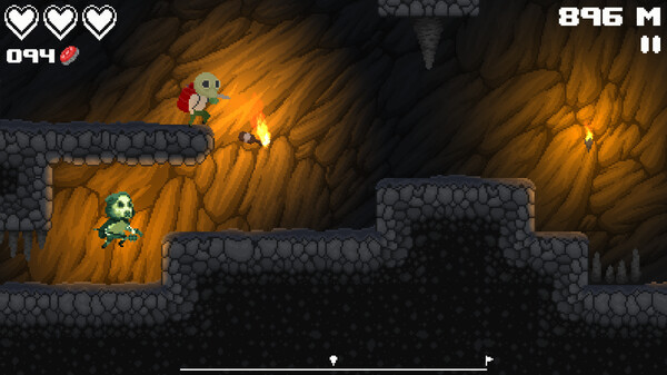 Игра Incaved Runner, скриншот