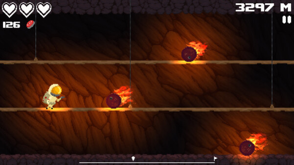 Игра Incaved Runner, скриншот