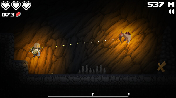 Игра Incaved Runner, скриншот